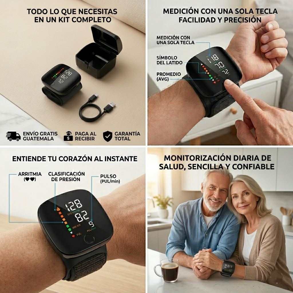 Monitor Digital de Muñeca – Salud Bajo Control de Forma Simple