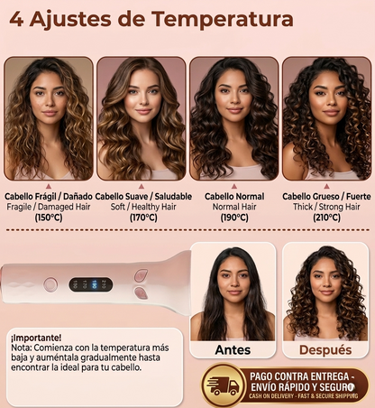 RizoPro Automático - Rizador Profesional Sin Enredos