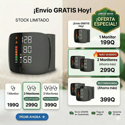 Monitor Digital de Muñeca – Salud Bajo Control de Forma Simple