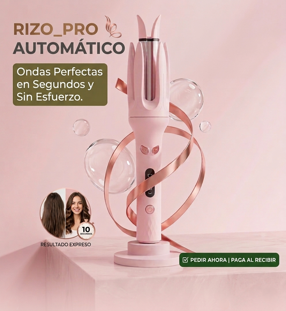 RizoPro Automático - Rizador Profesional Sin Enredos